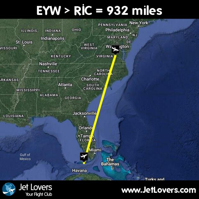 brent_faust's tweet photo. My flight #121 on #JetLovers: EYW > RIC - another 932 miles in the air! https://t.co/mzym46yzHi https://t.co/qo2qaTN9Y3