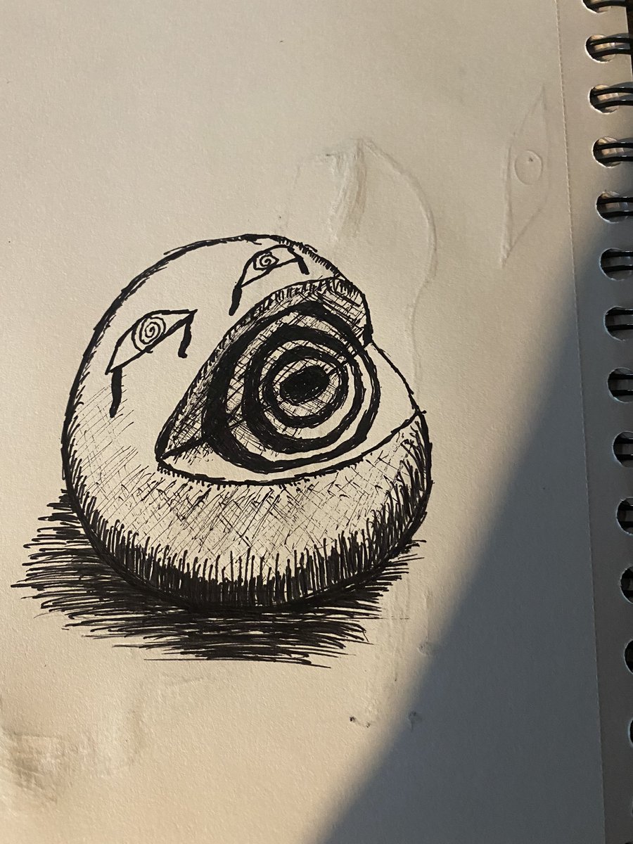 dripchrollo's tweet image. i’m still trying to learn cross hatching. it do be kinda hard tho