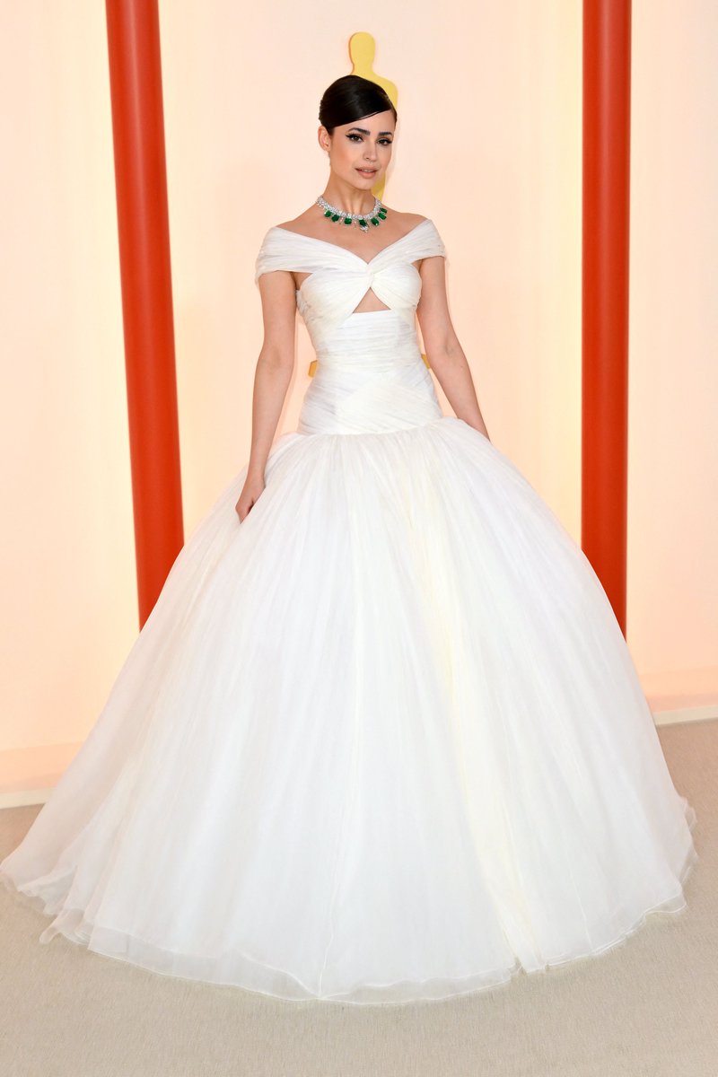 MTV's tweet image. First she's owning the carpet, then she's taking the stage. Let's start the 2023 #Oscars with @SofiaCarson, shall we? 🥺