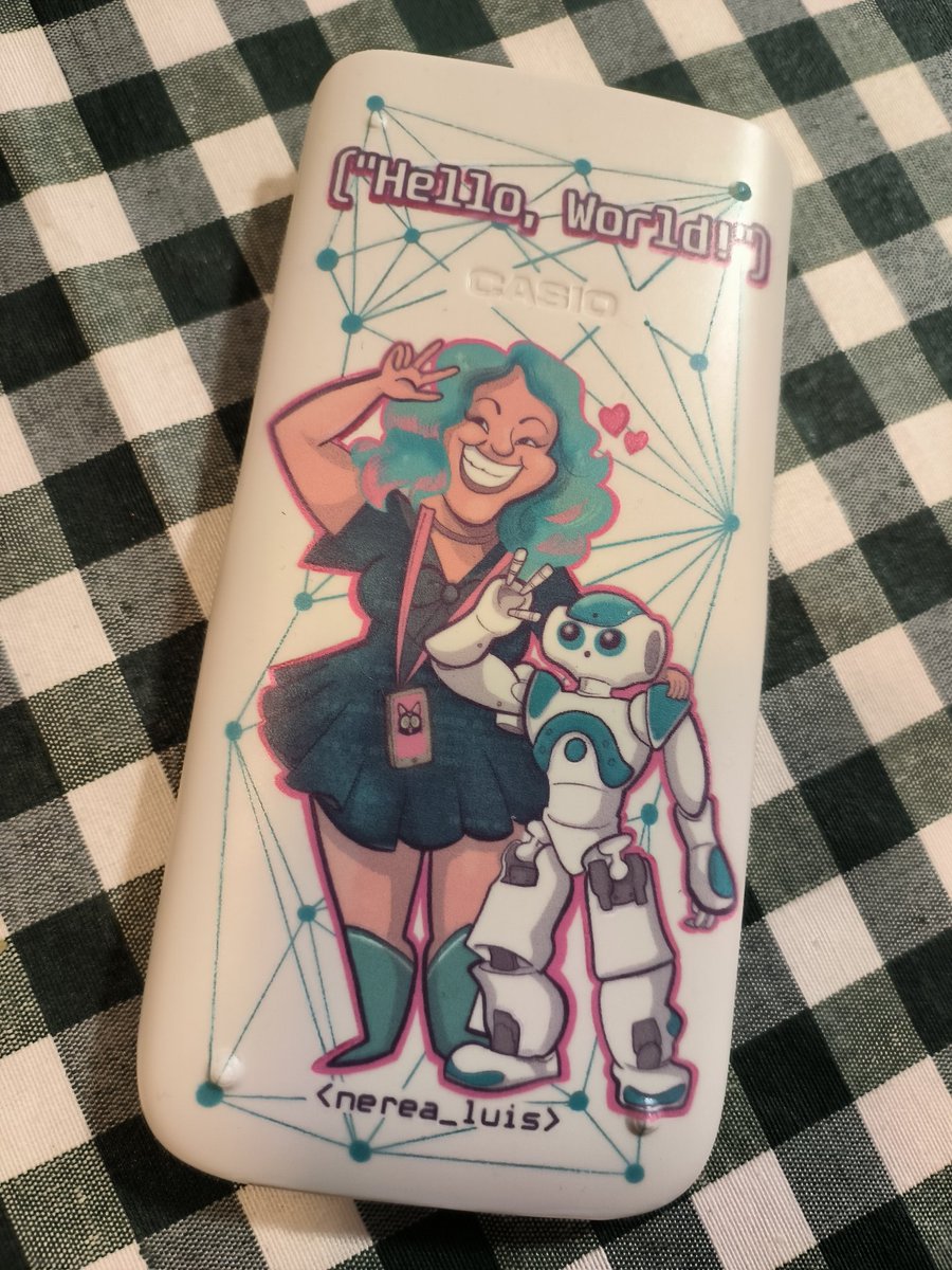 RT <a href="/ClaraGrima/">Clara Grima</a>: No os quiero enamorar pero ya tengo la calculadora que <a href="/CASIOedu/">CASIO Educación España</a> ha dedicado a mi querida y admirada <a href="/sailormerqury/">Nerea Luis 👩🏻‍💻✨</a> 💜