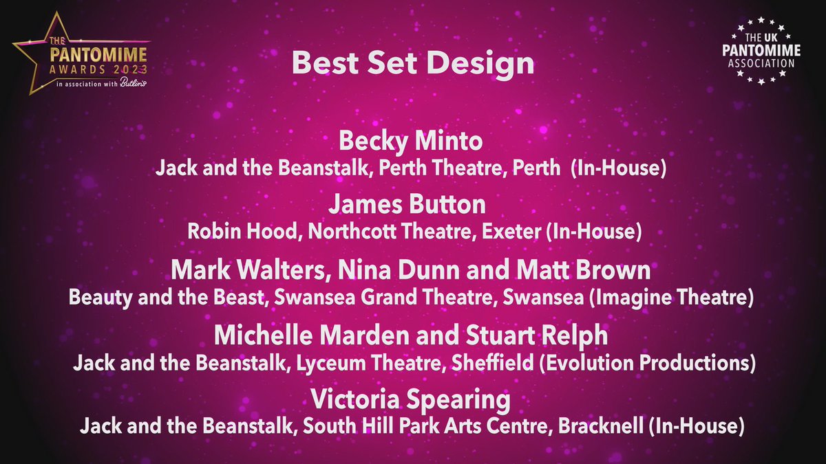 MattRevellGriff's tweet photo. Incredible proud of our @UKPantomime award nominations for Beauty and the Beast @SwanseaGrand for @Imagine_Theatre. https://t.co/1NzrgDrTe6