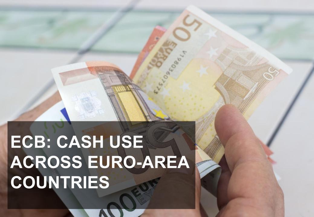 CashEssentials's tweet image. The @ECB’s latest #SPACE study evidences country-level #variations in #cash #use and #access to cash after the #Covid19 #pandemic.

READ: cashessentials.org/publication/ec… | @econobitch #Europe #payments