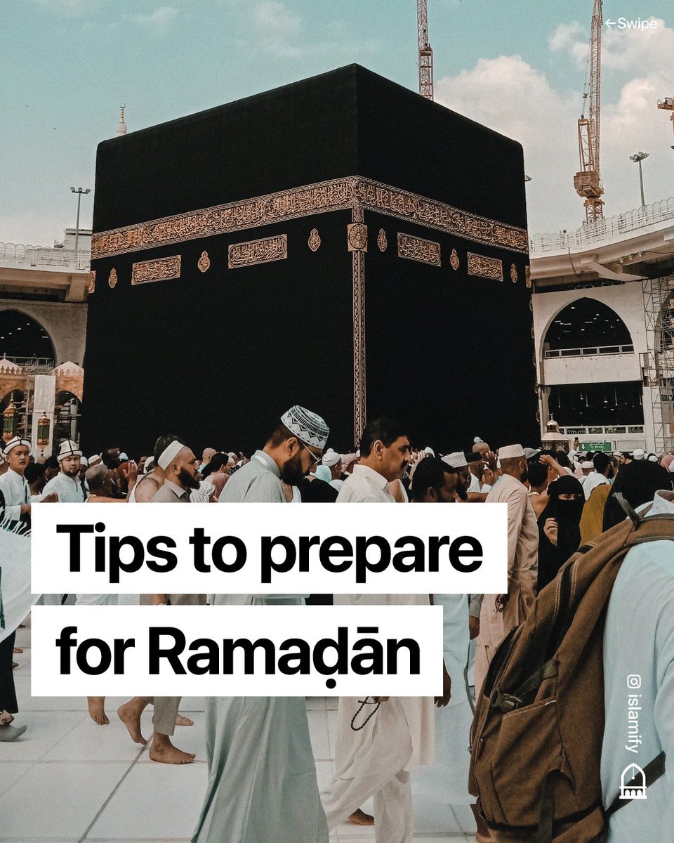 Tips to prepare for Ramaḍān: