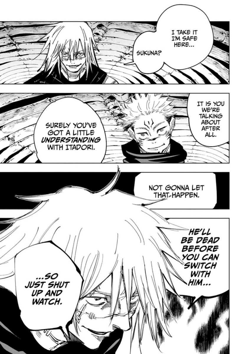 Hozumi_brpa's tweet photo. #JujutsuKaisen #chapter130 https://t.co/If9XkjFacC