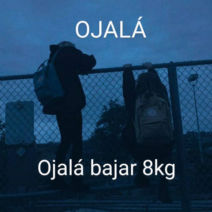 killvicl's tweet image. ojalá