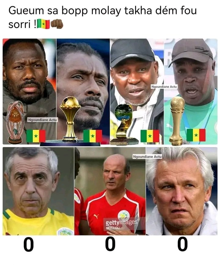 DameTague1's tweet photo. Image du jour 👇🇸🇳 domou rew moy tabakh rew
Bougnou rècuperè sougnou #telecommunication Sougnou #électricité, Sougnou #ndokh ak sougnou #autoroute sunu super Marché si #Auchan si lokho toubab 🇨🇵 yi rek mou nekh https://t.co/JK1F9aEwHV