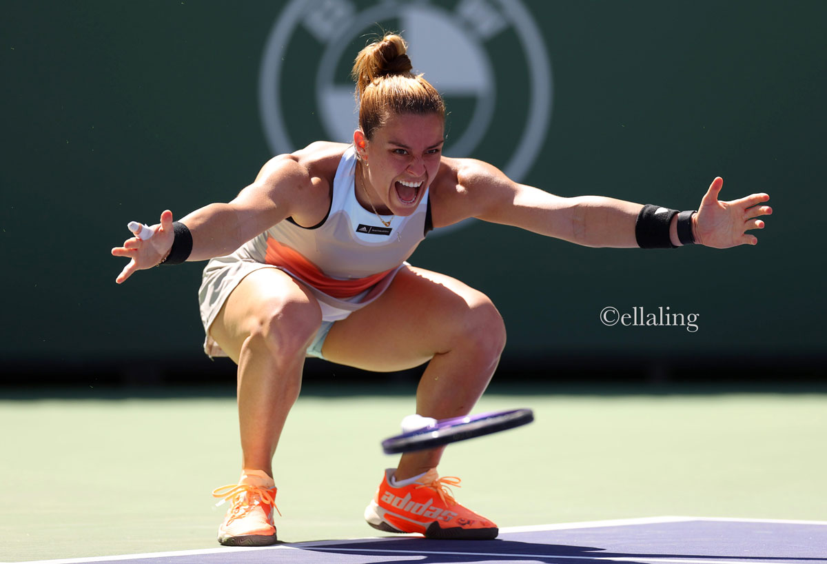 EllaLing23's tweet photo. Wow @mariasakkari 💥 and wow @CanonUKandIE 📸#splitsecond #pinsharp #tennisphotography #sportsphotography @ShutterstockNow @adidas #indianwells @WilsonTennis https://t.co/MzZwfBknMW