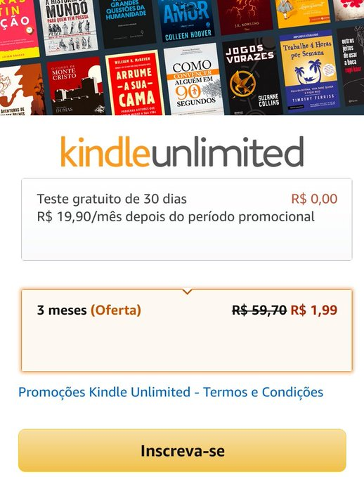 cacadoradepromo's tweet photo. 🚨🚨🚨🚨🚨🚨🚨🚨🚨🚨🚨🚨🚨
3 MESES DE KINDLE UNLIMITED POR R$1,99 
https://t.co/hdj69Eoafo
https://t.co/hdj69Eoafo
https://t.co/hdj69Eoafo
https://t.co/hdj69Eoafo
https://t.co/hdj69Eoafo
🚨🚨🚨🚨🚨🚨🚨🚨🚨🚨🚨🚨🚨

✨Liberado para conta novas (e algumas antigas) TESTE NA SUA ✨ https://t.co/WR5e7E0eZX