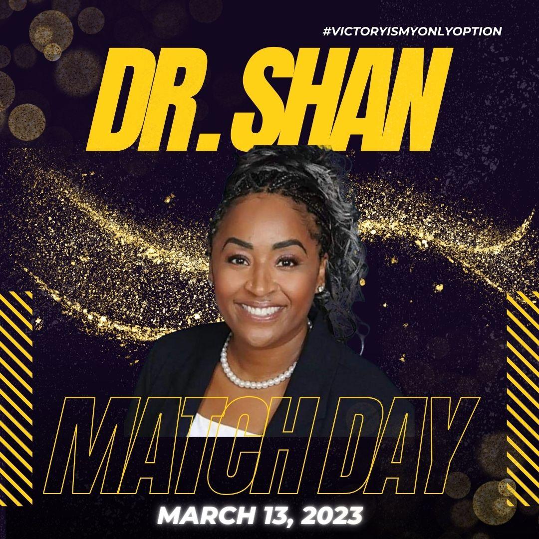 DrShan228's tweet photo. Speaking those things that be not as though they were!!  Shout-out to my cousin Neeko for making this for me! 
#Match2023 #MovingInFaith #VictoryIsMyOnlyOption https://t.co/Gwhxh0IyKz