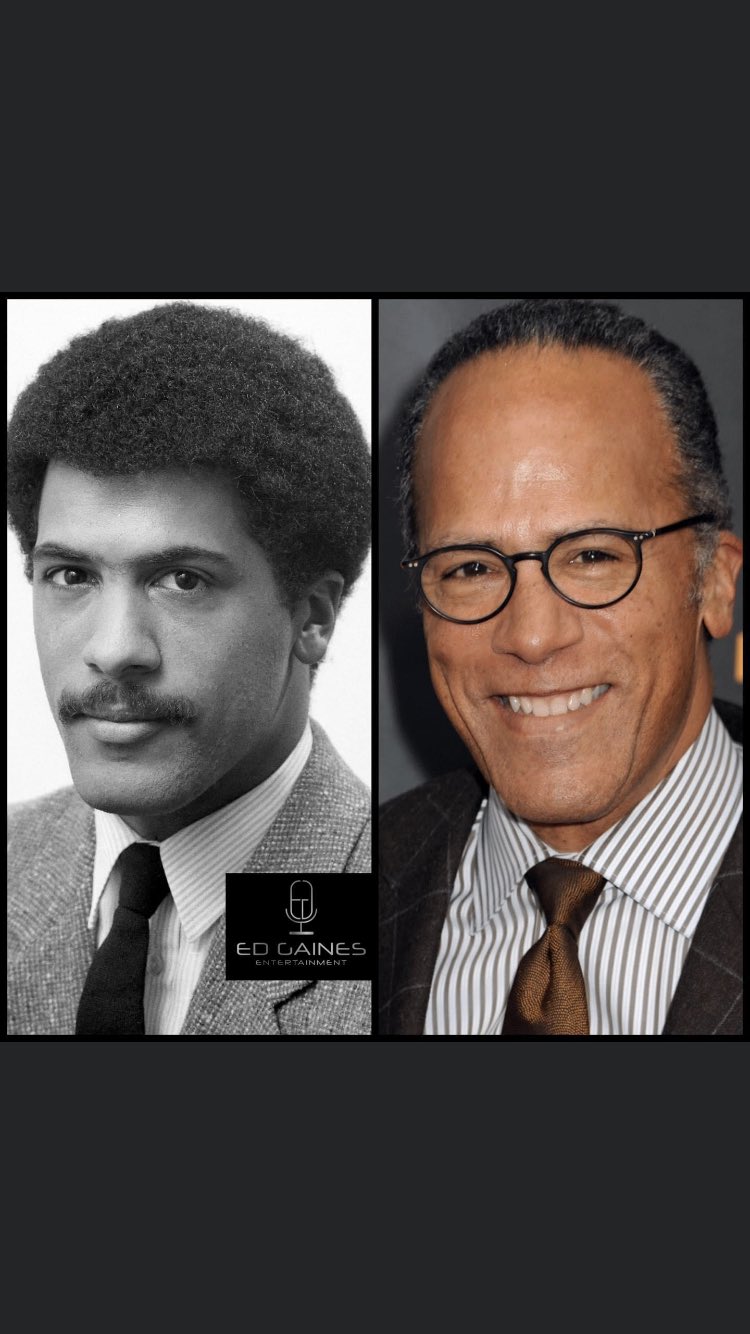 Lester Holt- American Journalist & News anchor. He turned 64 on March 8. Happy Belated Birthday. 