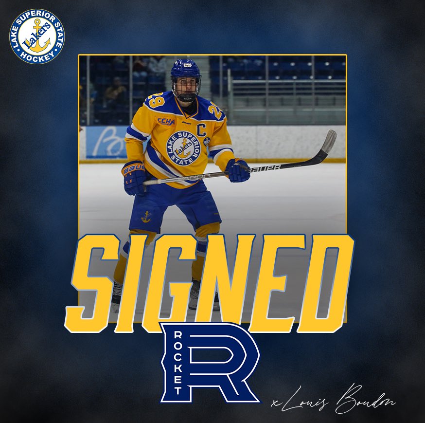 Couldn’t have happened for a more deserving guy! The captain, .<a href="/louis_boudon/">Louis Boudon</a> has signed with <a href="/RocketLaval/">Rocket de Laval</a>, the AHL affiliate of the Montreal Canadians.

Congratulations, Louis! We’re all rooting for you!