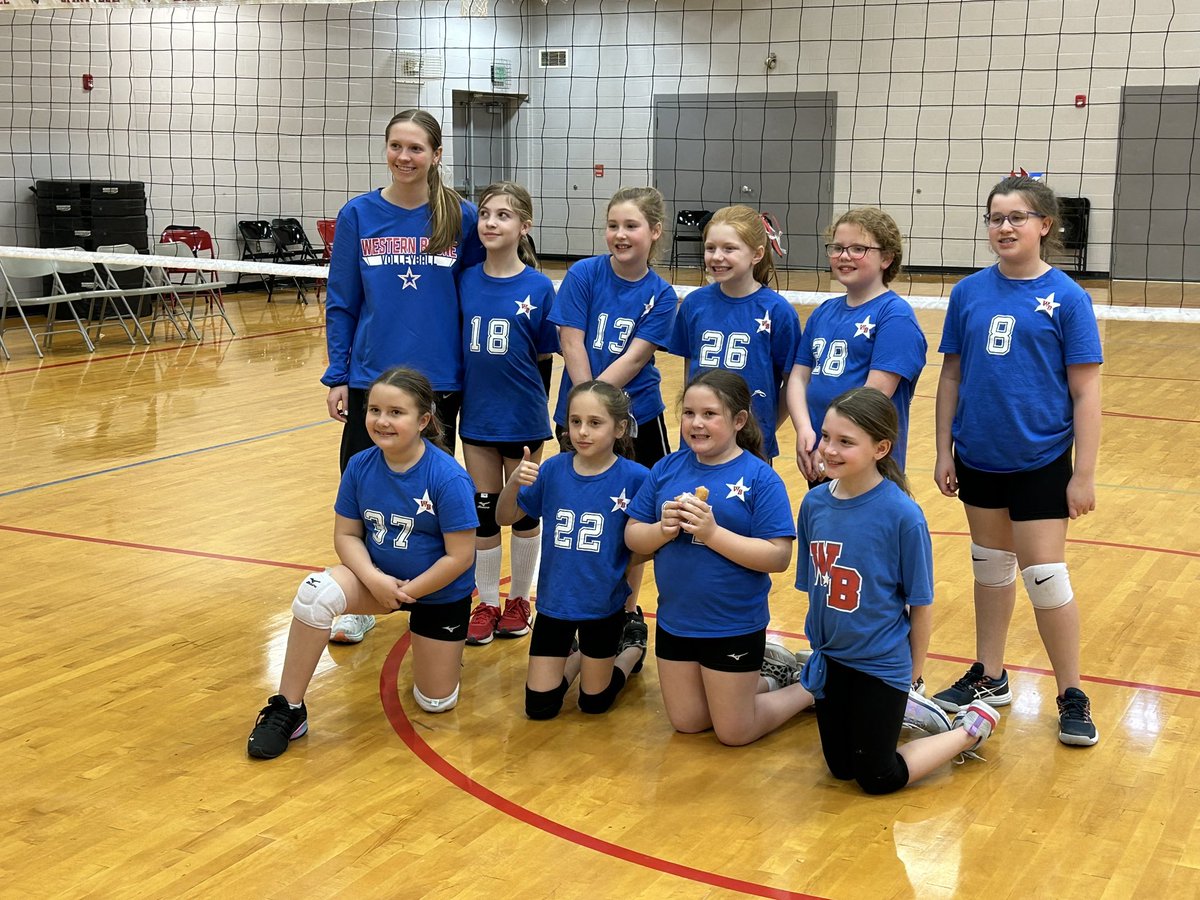 AbbyAdk65584680's tweet photo. @WeBoVolleyball_ Thanks Coach Ella for a fun season, a love for volleyball was born! ❤️💙 https://t.co/fPtlwnHp7t