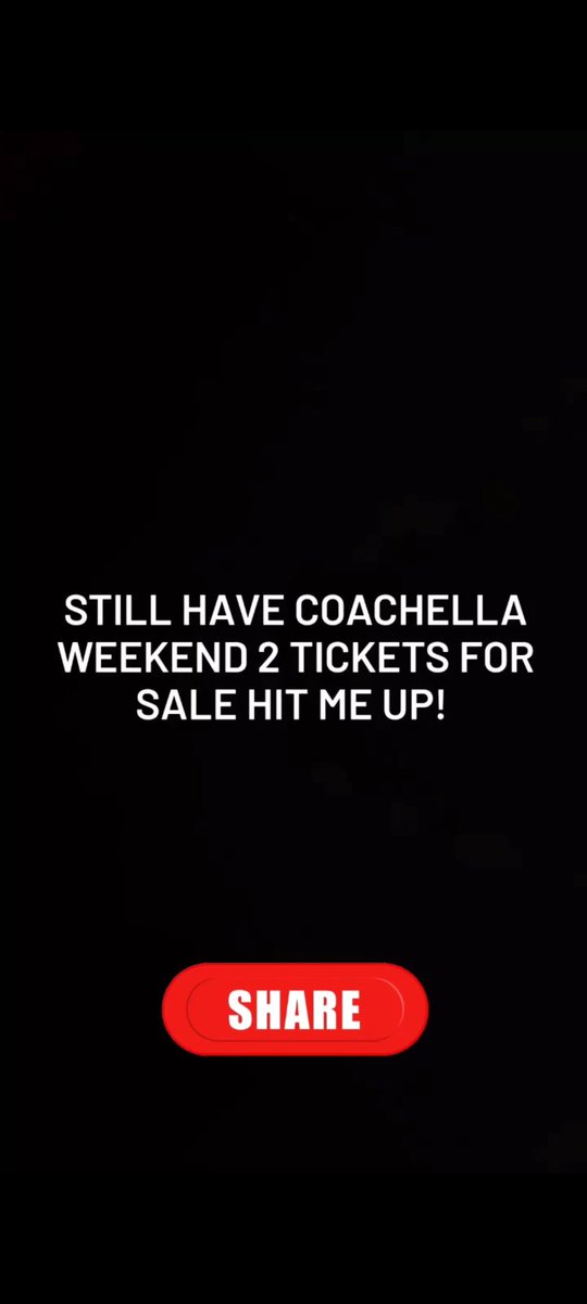Booty_Bee's tweet photo. Selling 2 weekend 2 tickets! #coachella #BadBunny #gorillaz #BLACKPINK #FrankOcean #Rosalia #BeckyG #EricPyrdz #TheKidLaroi #Labrinth https://t.co/nnPt0NLfFK