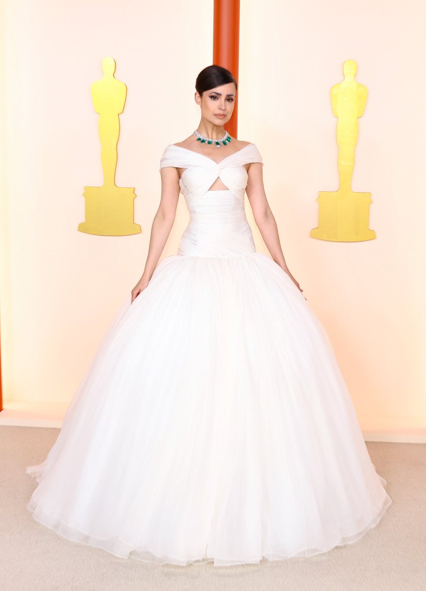 netflix's tweet image. My (purple) heart skipped a beat when I saw Sofia Carson in this Giambattista Valli Couture gown!

Can't wait for your performance tonight! (📷 Getty Images) #Oscars