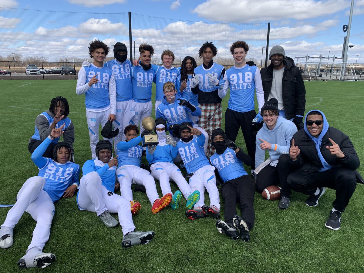 Elite7evens's tweet photo. Congratulations @918ELITE the 2023 Turf Wars 18u Champions 🏆 https://t.co/nljvBCMGkM