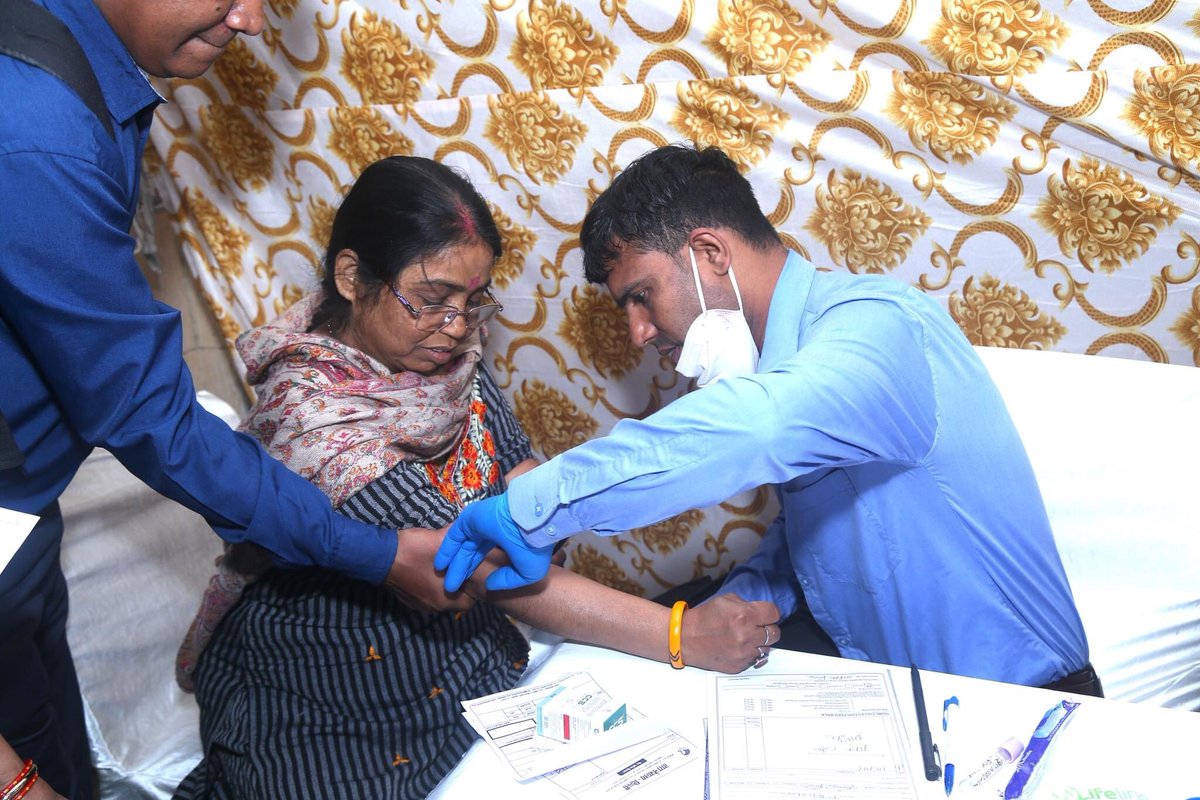 RABAFoundation's tweet photo. RABA Foundation successfully held today its free health camp at Kotla Mubarakpur, New Delhi as part of its Health project. Donate now (even small gifts help!): https://t.co/F8ZLvnx9V1

#healthcamp #MedicalCamp #healthawareness #healthcare https://t.co/8hFkJPFR8y
