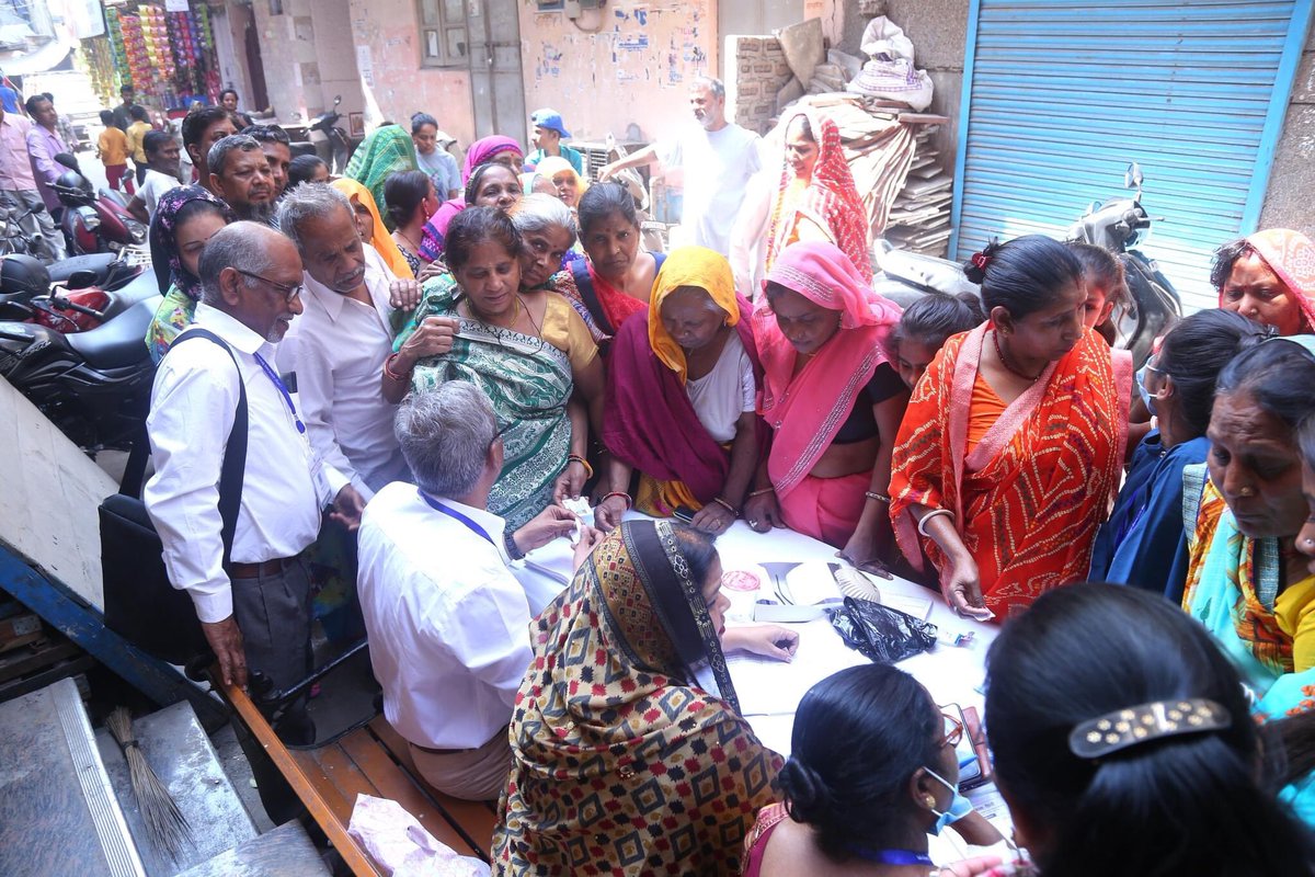 RABAFoundation's tweet photo. RABA Foundation successfully held today its free health camp at Kotla Mubarakpur, New Delhi as part of its Health project. Donate now (even small gifts help!): https://t.co/F8ZLvnx9V1

#healthcamp #MedicalCamp #healthawareness #healthcare https://t.co/8hFkJPFR8y