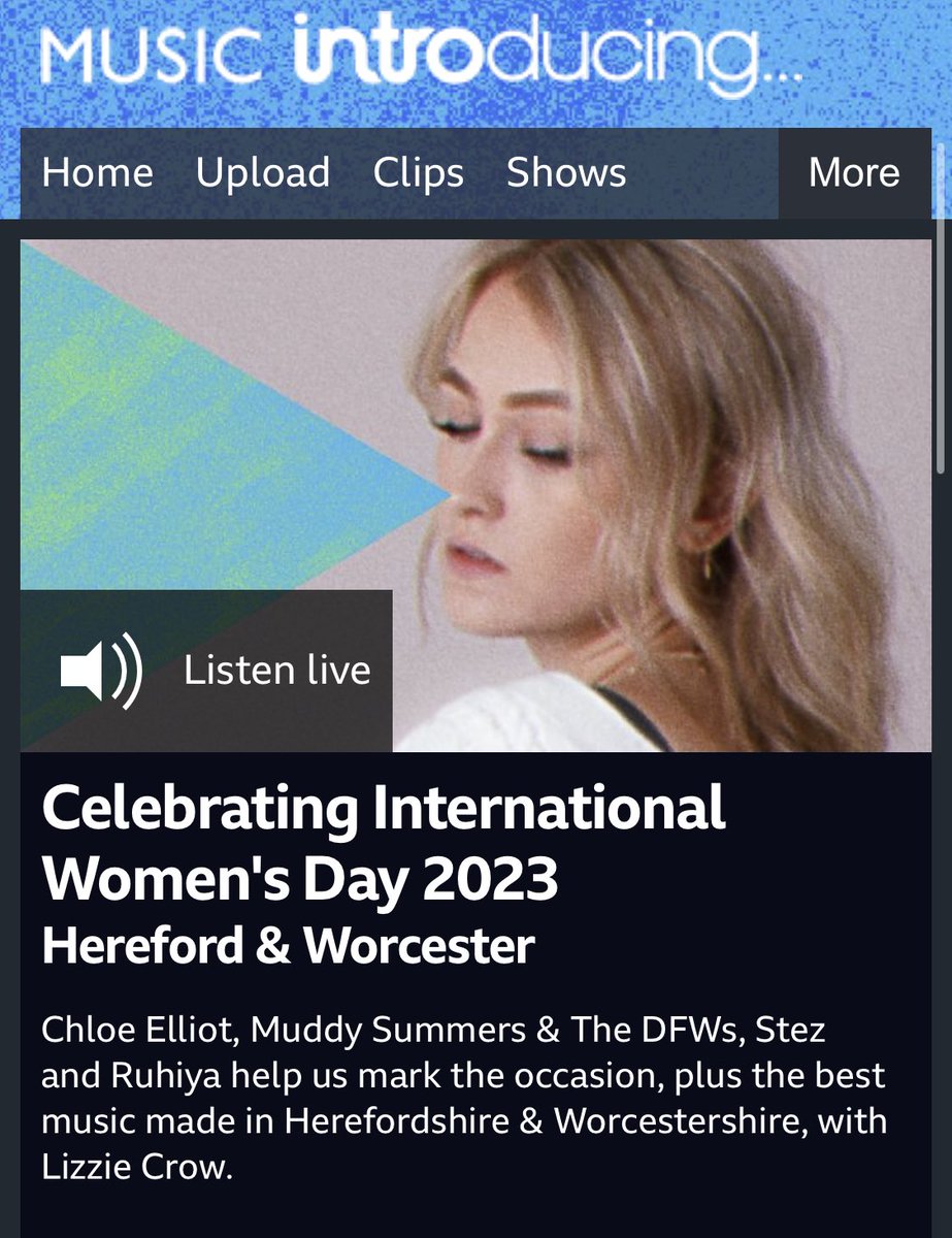 ruhiyamusic's tweet photo. Thank you @bbcintroducing for playing my new song ‘Dancing with angels’ on BBC radio Hereford & Worcester! https://t.co/EQfRzkfZs8
#dancingwithangels #bbcintroducing #newmusic #folksoul https://t.co/hYqIhmLn6h