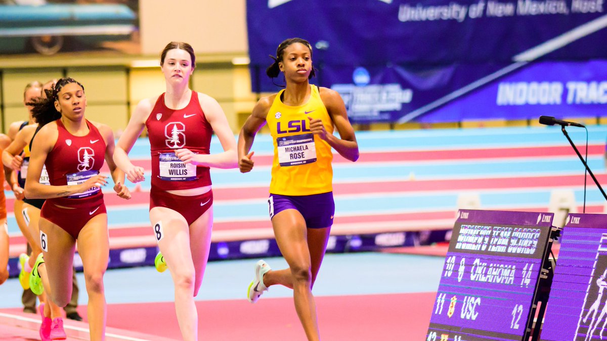 First Team All Americans. 🇺🇸

(Rose wasn’t able to go to the podium since she was getting ready for the 4x400, so here’s a picture of her running really fast)

#GeauxTigers | #NCAATF