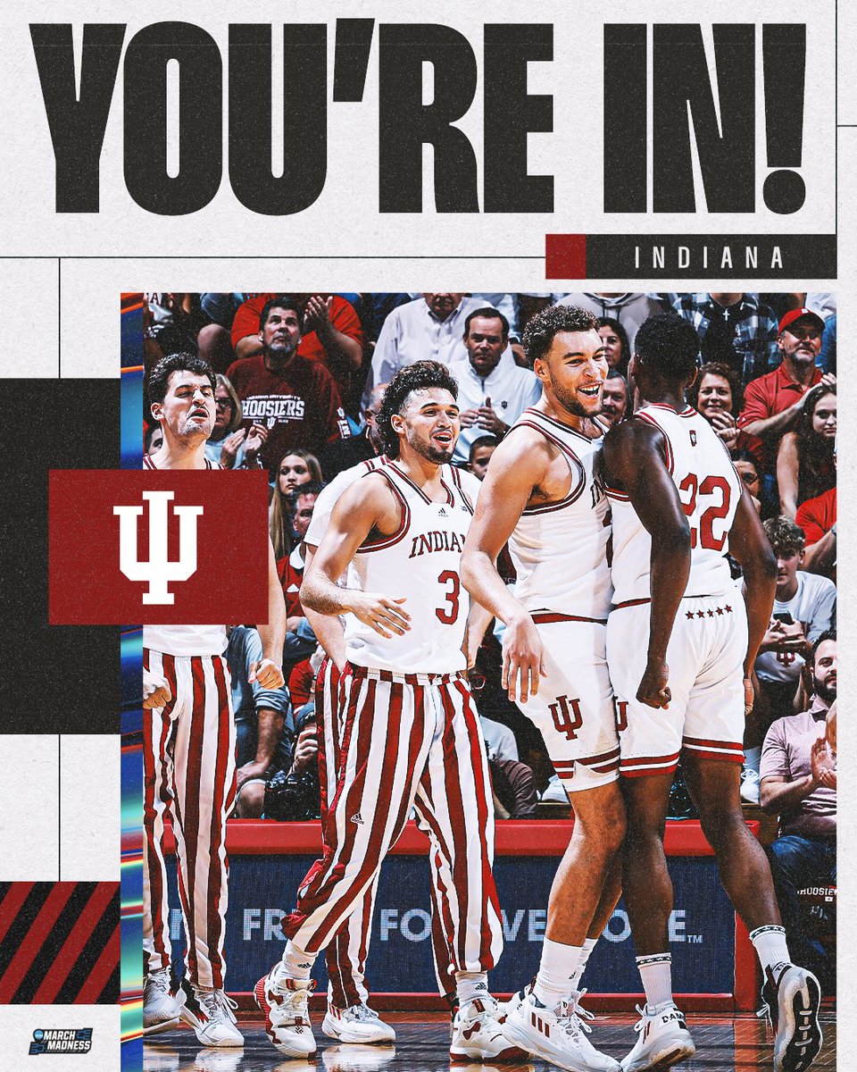 MarchMadnessMBB's tweet image. Indiana is DANCING! 🕺

#MarchMadness @IndianaMBB