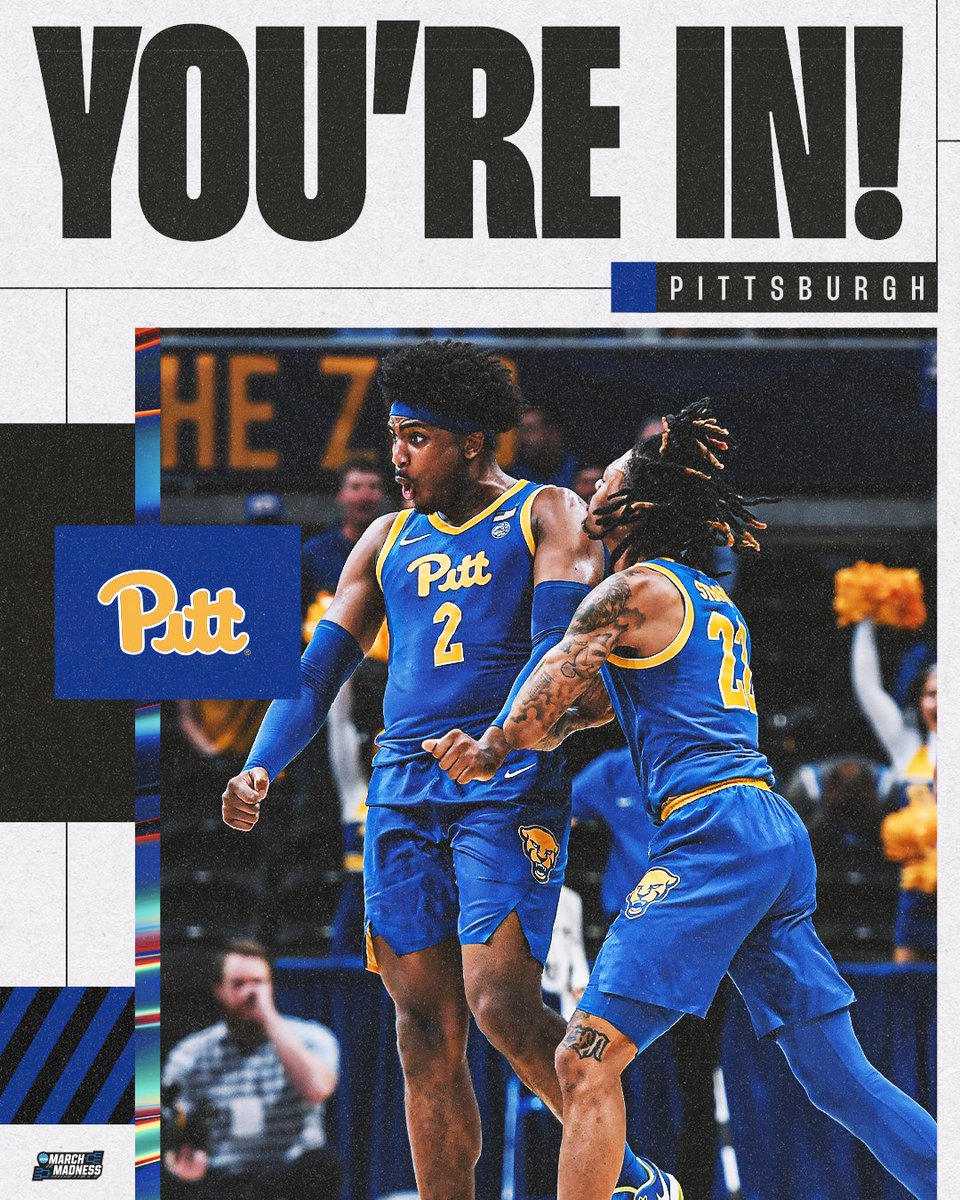 Pittsburgh is DANCING! 🕺 #MarchMadness @Pitt_MBB
