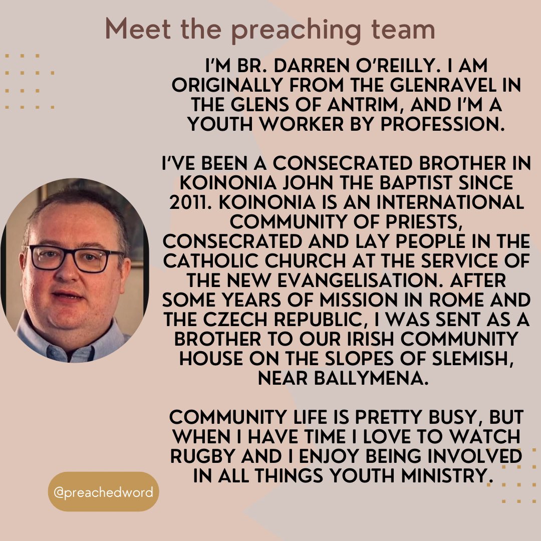 PreachedWord's tweet photo. Meet a member of our preaching team on The Preached Word. Links to Download our app for both iOS and android available in our bio. Thanks to all who supported our project so far. #preachedword #newvoices #synodalchurch https://t.co/8XcbckOL9I