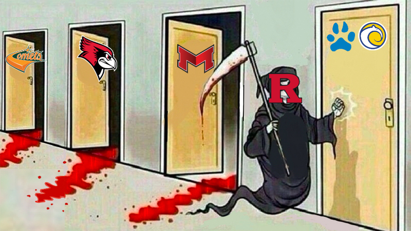 0WCRA's tweet photo. THE GRIM REAPERS OF COLLEGIATE!

@RutgersEsports continued their run through the collegiate championship swiss with a 2-1 win over Maryville today!

@NorthwoodEsport and @UCIEsports should have their head on a swivel... https://t.co/HmDQm40dBC