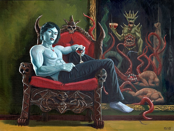 R_Blumenstein's tweet photo. New artwork for sale! - "Vampire Temptation" - https://t.co/SfkMpzO1ch @fineartamerica https://t.co/Dl5jLCfr7Q