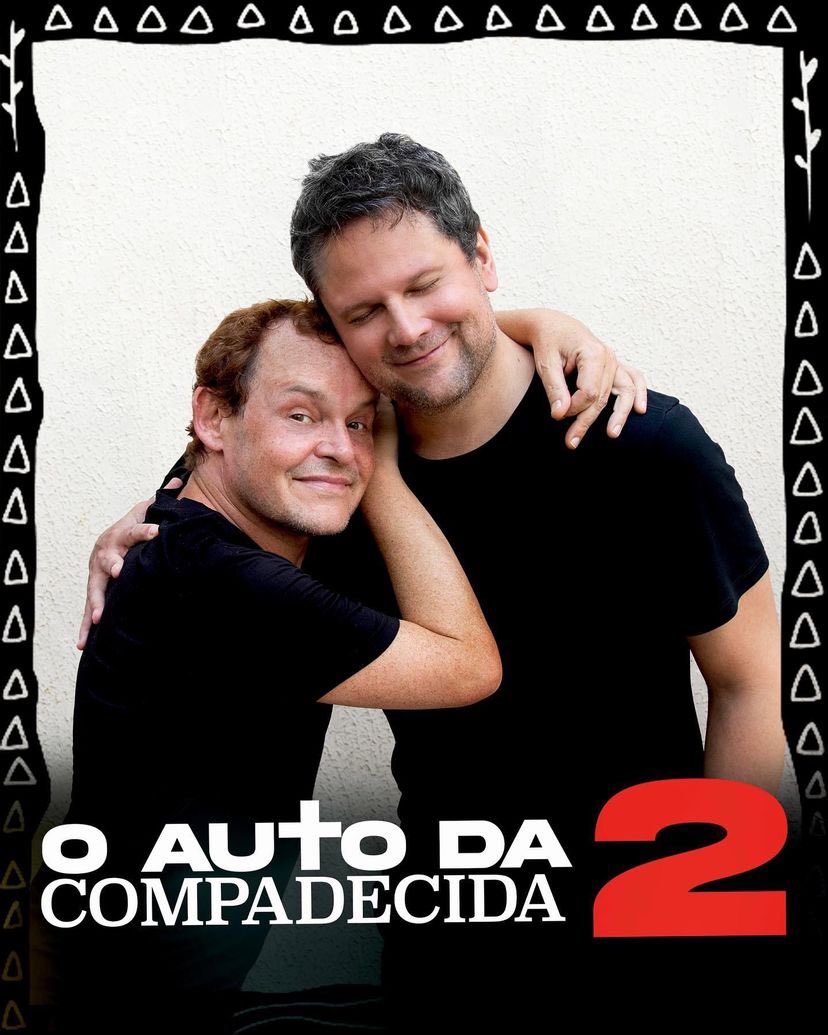 choquei's tweet photo. 🚨AGORA: Selton Melo e Matheus Nachtergaele anunciam “O Auto da Compadecida 2” que estreia em 2024 nos cinemas. https://t.co/Hw2cwhpmg6