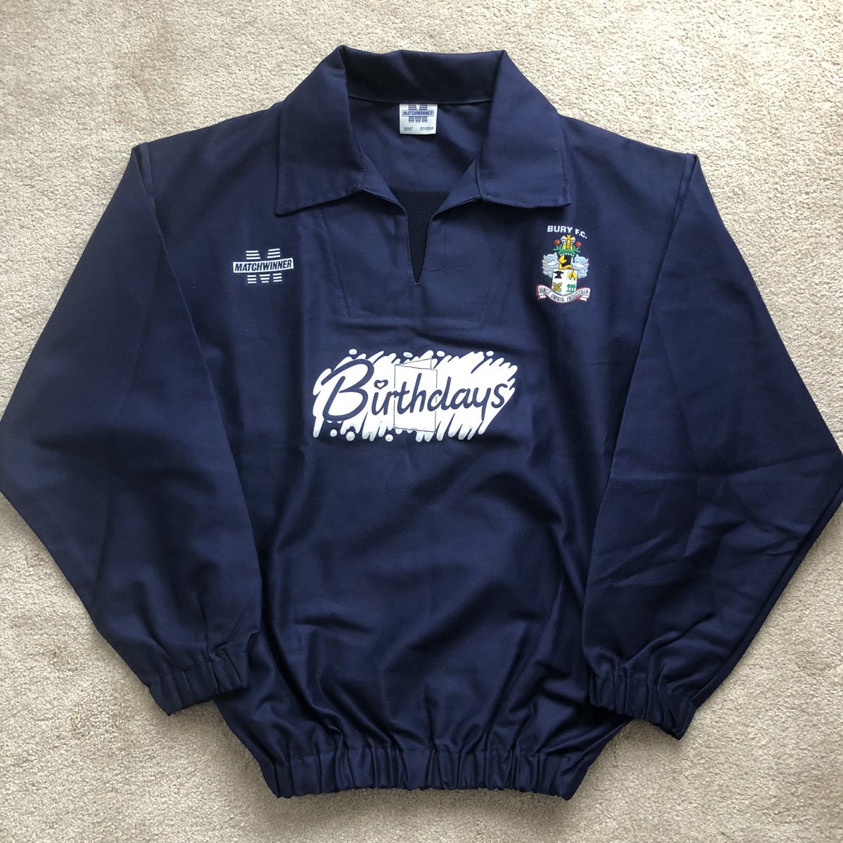 Bury FC Match Worn Shirts tweet media