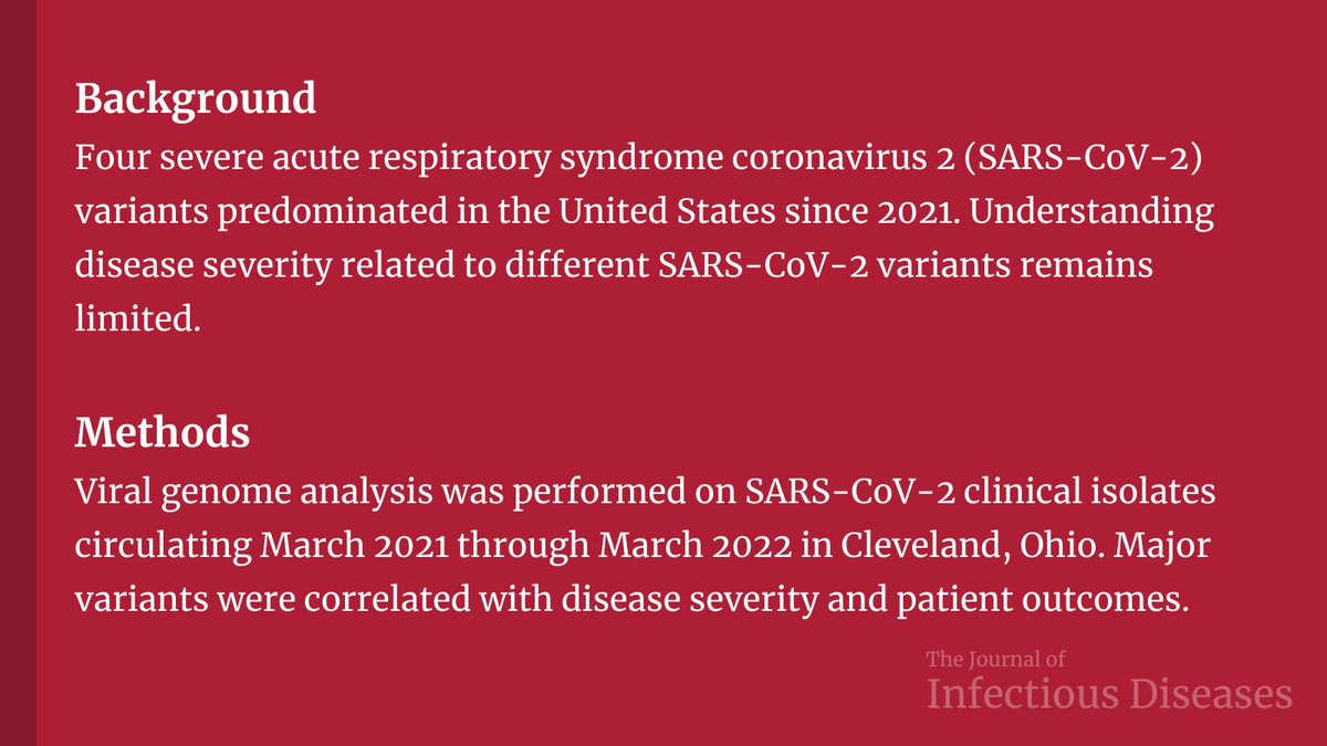 JIDJournal's tweet photo. Alpha to Omicron: Disease Severity and Clinical Outcomes of Major SARS-CoV-2 Variants 

🔗 https://t.co/cxsIvHJ4JQ https://t.co/gW5m01IOrI