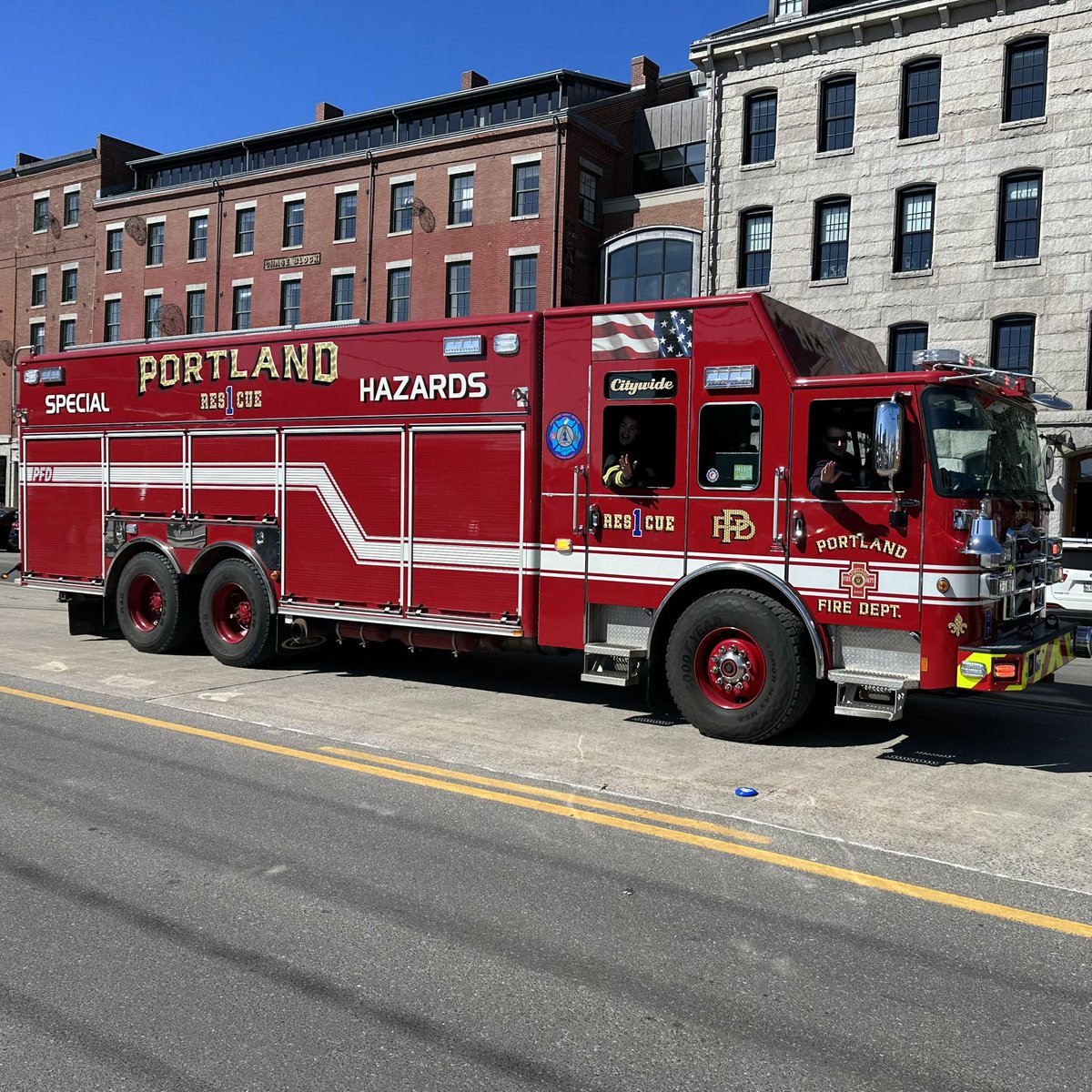 Portland Maine Firefighters tweet media