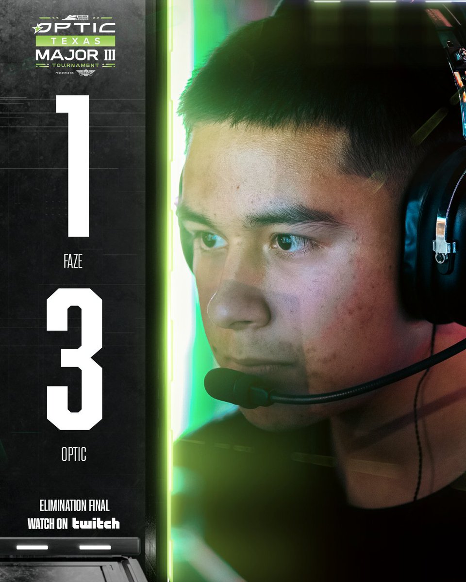 Call of Duty League (@codleague) on Twitter photo THE CINDERELLA STORY IS ALMOST COMPLETE 🏰
<a href="/OpTicTexas/">OpTic Texas</a> are going to the Major III Final.
#BrickByBrick | #CDL2023 THE CINDERELLA STORY IS ALMOST COMPLETE 🏰
<a href="/OpTicTexas/">OpTic Texas</a> are going to the Major III Final.
#BrickByBrick | #CDL2023