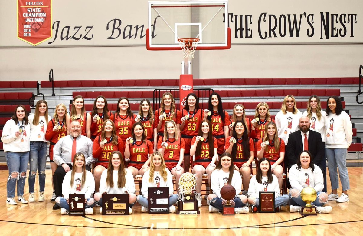 This team. These coaches. This community. We are still on cloud nine after their big win yesterday. State championship shirts coming your way! Contact your favorite lady pirate to secure yours!🏆