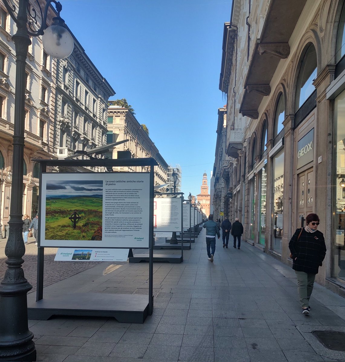 Ireland in Milan for this week! 💚☘️ 
Una settimana d'Irlanda a Milano 💚