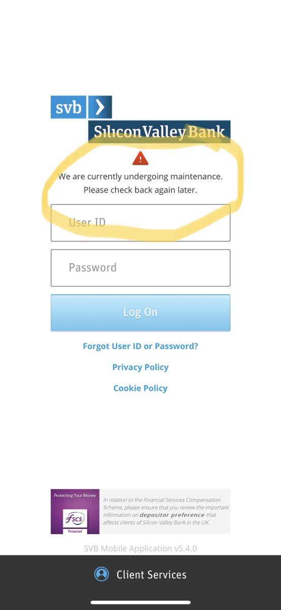 vimadan's tweet image. maybe this is true?  it’s just maintenance.  No need to panic.  #SVB