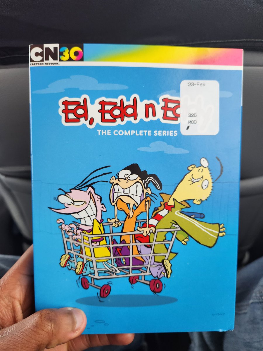 Guess what I bought!❤️💕 #EdEddnEddy #completeseries #DVD #CartoonNetwork