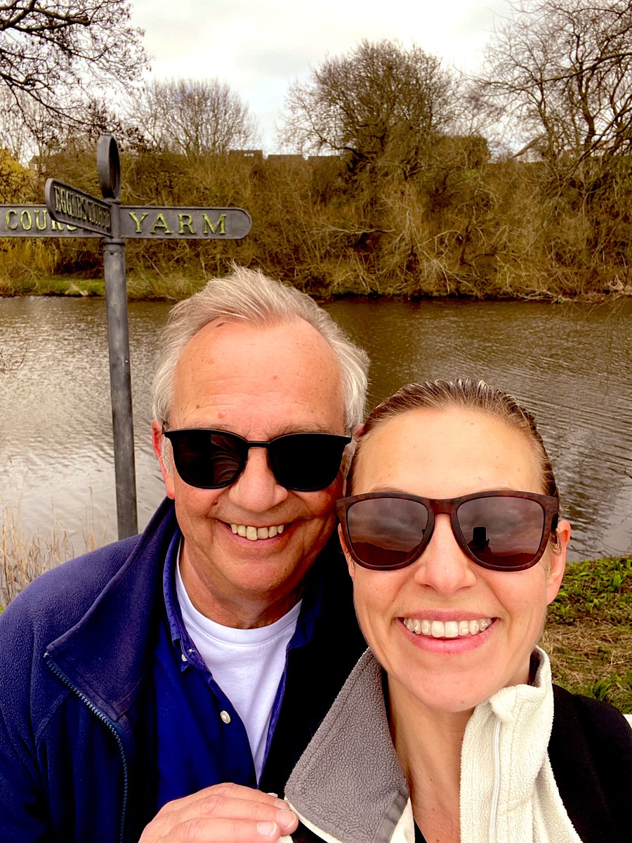 JessicaJAW1903's tweet photo. Leg 2 of the Teesdale Way today with my dad - Middlesbrough to Yarm c15 miles - so much mud, sunny skies and lots to catch up on. #sunday #teesdaleway https://t.co/cOqCQ4laOl