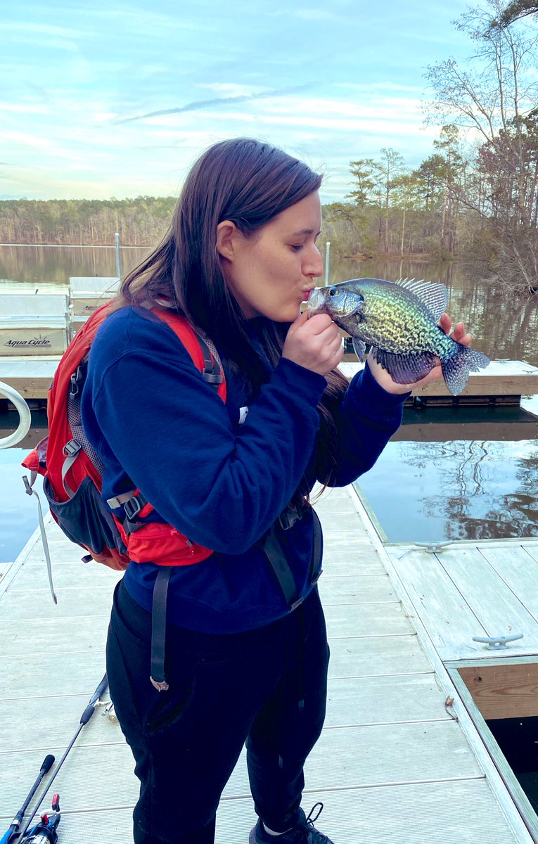 MamaLovesToFish's tweet photo. My 1st time at Lake Rutledge and it sure was Crappie! I had a blast!! #Serenity #grateful #FishingGirls #fishinglife #FishOn #fishfam https://t.co/5J2KFceXt1