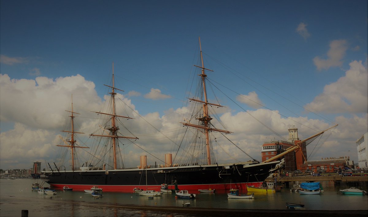 HMS Warrior 1860 (Portsmouth England) @HMSWarrior1860 @PHDockyard @NatMuseumRN @visitportsmouth #Portsmouth #HMSWarrior #History #warship #Historicships #photograph #RoyLlowarch #Englishheritage #Photograpy #travelphotography #Travel #Heartsofoak #Pompey