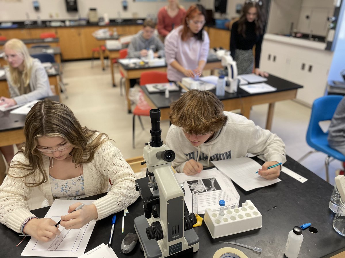 WCDS_Science's tweet photo. #WCDSHonorsBiology students created proto-cells called coacervates with a mixture of organic compounds and hydrochloric acid last week in the lab! #WCDSScience #WCDSUpperSchool #WCDSGrade9 #WCDSAcademicExcellence https://t.co/WACdj0hTbh