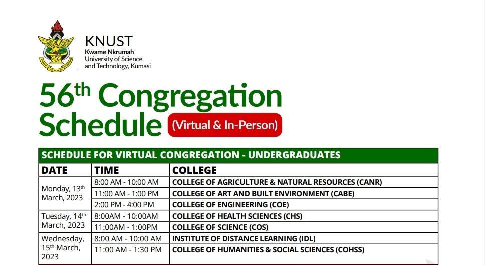 cabeesaknust's tweet photo. Take Note; Tomorrow College of Art and Built Environment will have its graduation from 11:00 am to 1:00 pm! https://t.co/nMHmgBmeec