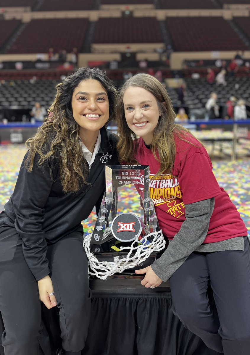 Big XII Women’s Basketball Champion Athletic Training Staff!