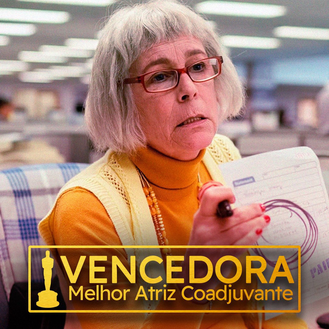 A24Brasil's tweet image. 🏆 Jamie Lee Curtis vence o #Oscar de Melhor Atriz Coadjuvante por TUDO EM TODO O LUGAR AO MESMO TEMPO.