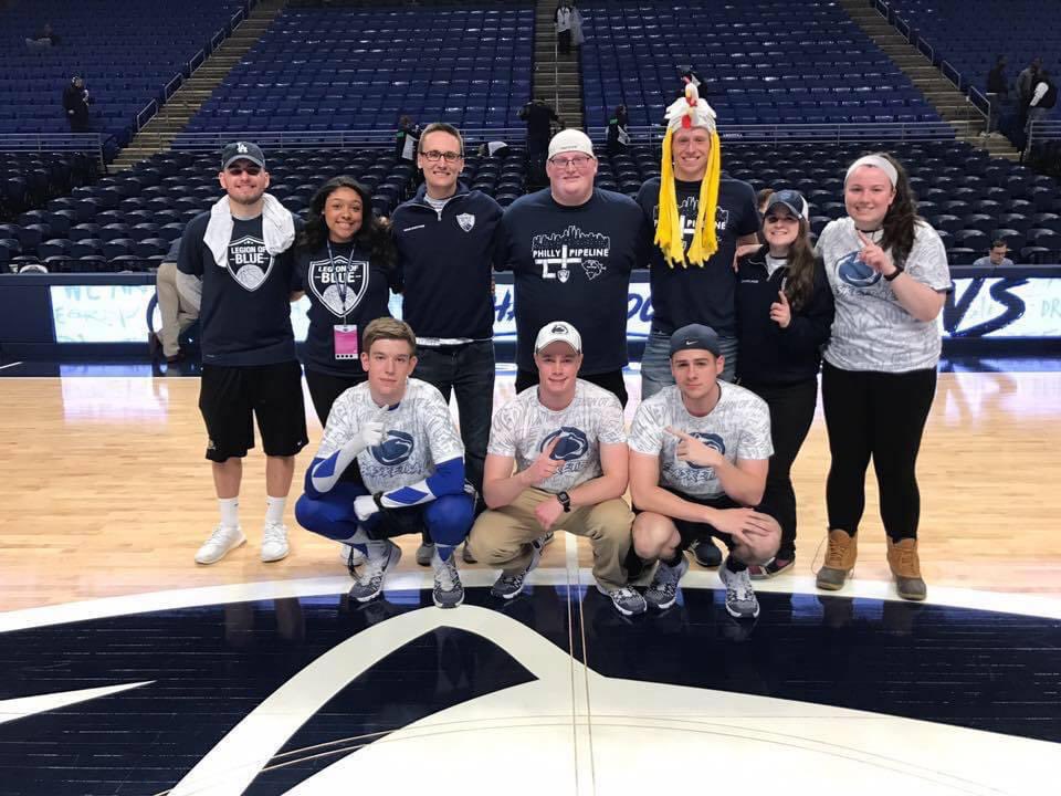 GMZ5034's tweet photo. 2,708 days ago, I showed up to the BJC and sat in Room F with 9 other students who just wanted to see @PennStateMBB succeed and established @LegionofBluePSU. Through victory, defeat, joy, and anguish, we endlessly supported this program. Today is worth every single moment. #WeAre https://t.co/IGlfop5UAo
