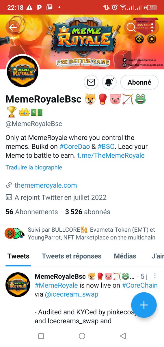 KONESAL57640462's tweet photo. @MemeRoyaleBsc @icecream_swap @LunaGensOffcial @Coredao_Org @CoreDAO_BTCs @corechaincrypto @CoreHoneycomb @CoreDAO_WuQiang @YawaKouma @yaojeans @Toureaissata1 https://t.co/zaRo6HROLU