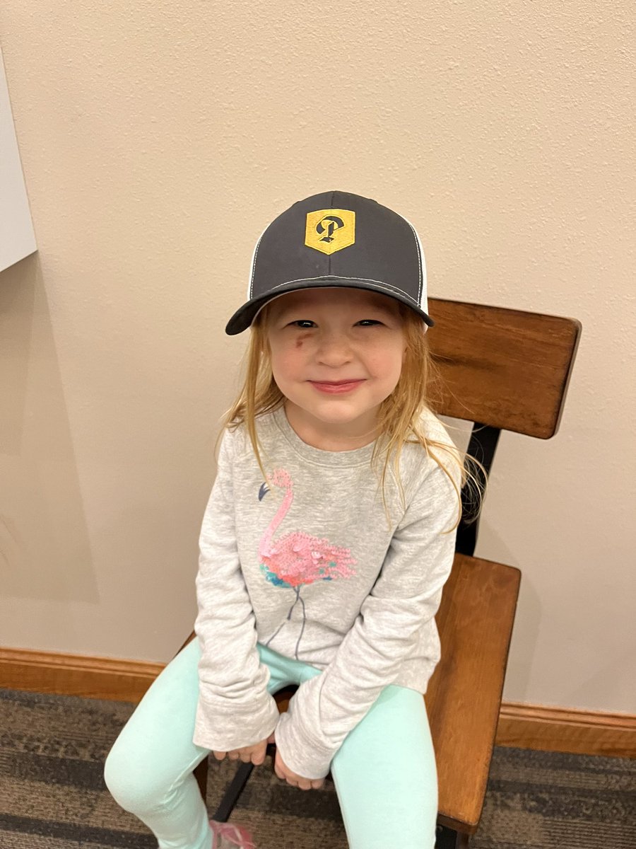 She said she wants to be my “Pactum Pal” and this hat is now her own. 

@thepactum 
@HangingWithDad
