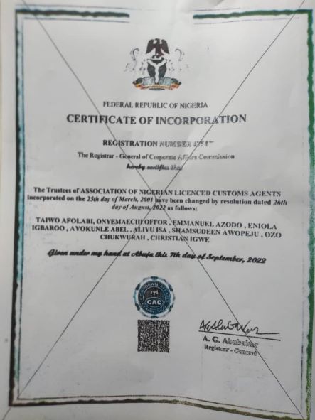 NigerianCustomsBrokers tweet media