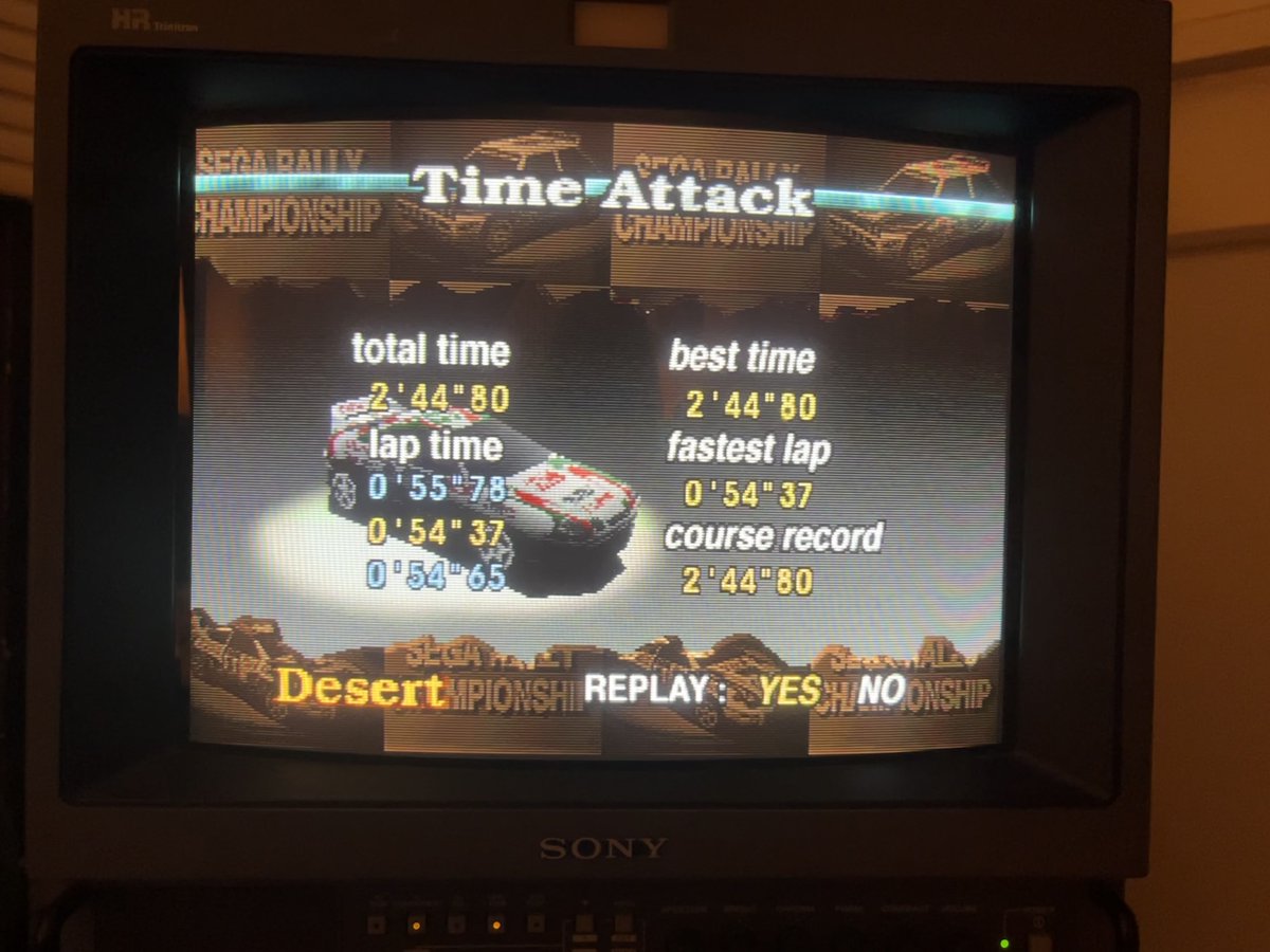 Double_Dime_'s tweet photo. #SplashWaveRacing  Finally got under 2'45!
NTSC, real hardware with the 3D pad. https://t.co/ldepbQdGNt