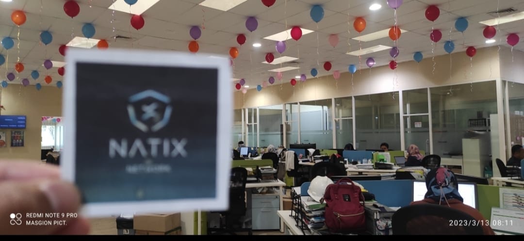gion2083's tweet photo. so colorful day with @NATIXNetwork #NATIXIAN https://t.co/yq78eDPS2R
